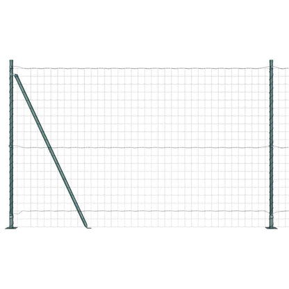 Recinzione con Posto Verde 1,5 x 10 m Acciaio