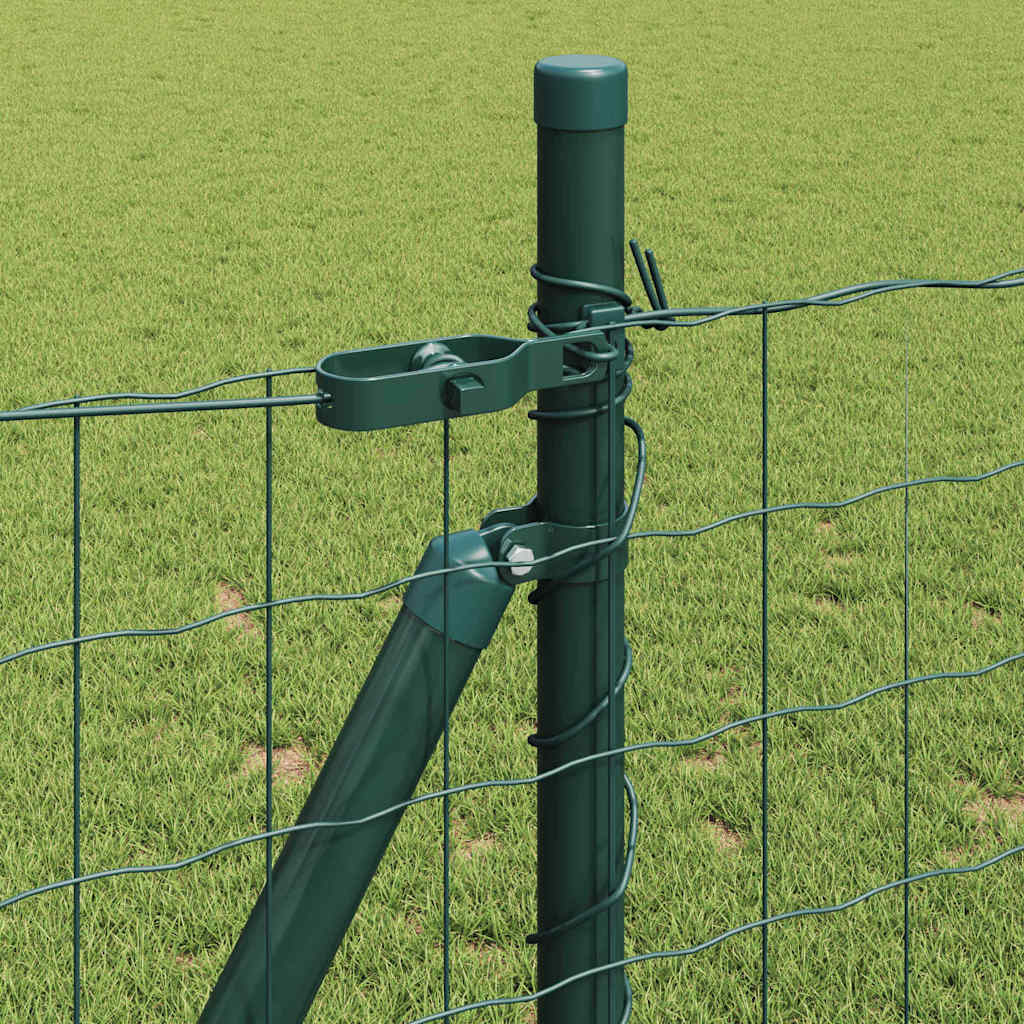 Recinzione con Posto Verde 0,8 x 25 m Acciaio