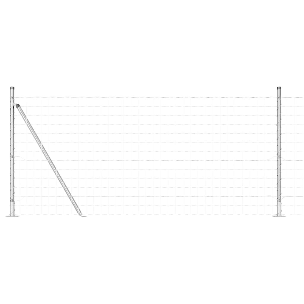 Recinzione con Posto Argento 1 x 25 m Acciaio