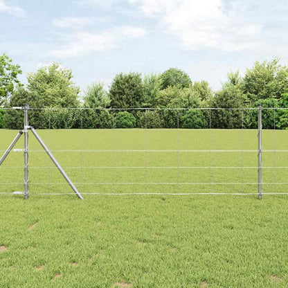 Palo della recinzione Zincato 25 x 0,8 m Acciaio