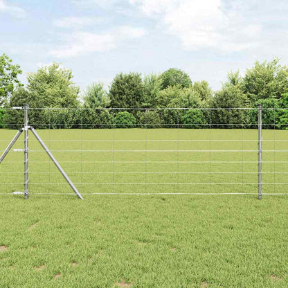 Palo della recinzione Zincato 50 x 0,8 m Acciaio