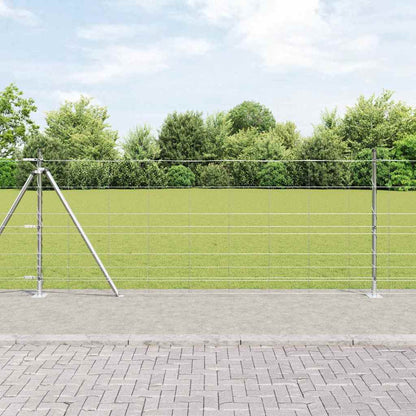 Palo della recinzione Zincato 25 x 1 m Acciaio