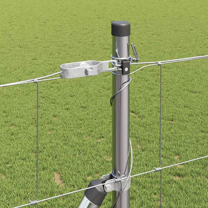 Palo della recinzione Zincato 50 x 1,4 m Acciaio