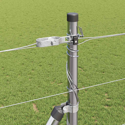 Palo della recinzione Zincato 50 x 1,4 m Acciaio
