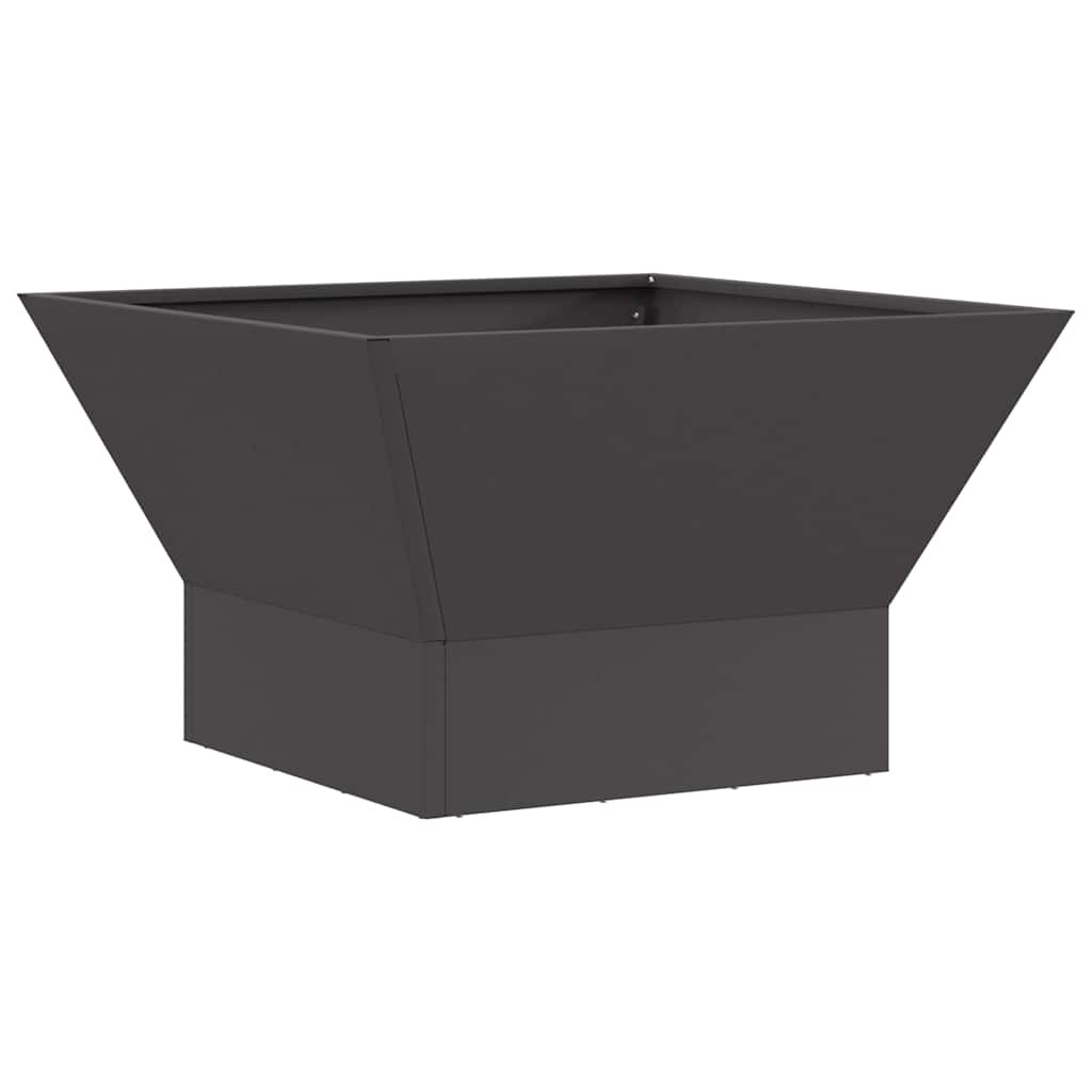 Focolare Nero 60 x 60 x 35 cm Acciaio