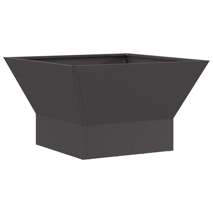 Focolare Nero 60 x 60 x 35 cm Acciaio