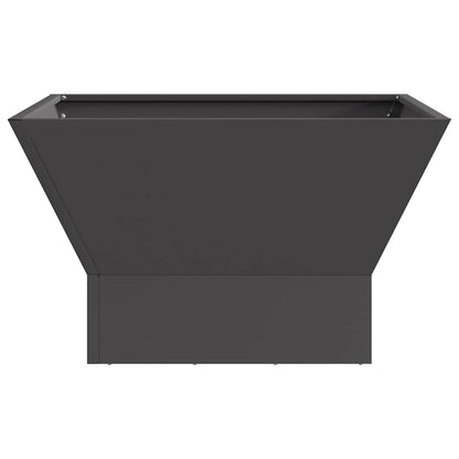 Focolare Nero 60 x 60 x 35 cm Acciaio