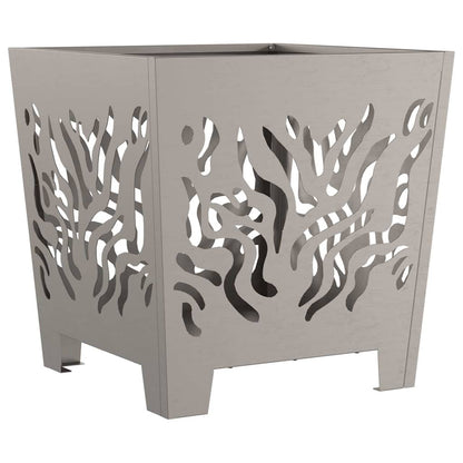 Focolare Marrone 40 x 40 x 40 cm Acciaio