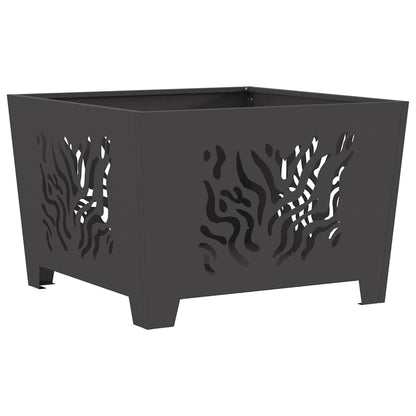 Focolare Nero 60 x 60 x 40 cm Acciaio