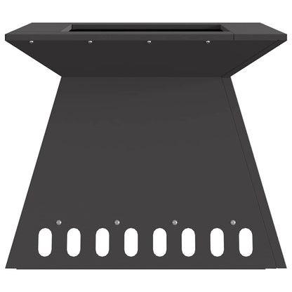 Focolare Nero 48 x 48 x 40 cm Acciaio