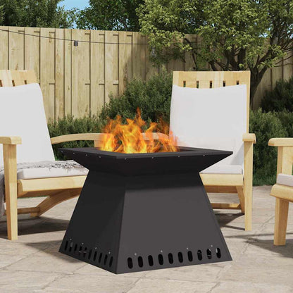Focolare Nero 60 x 60 x 50 cm Acciaio