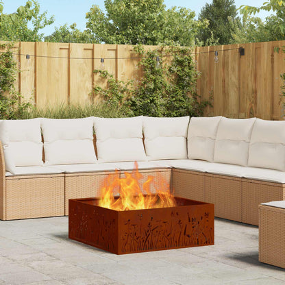 Focolare Marrone 80 x 80 x 30 cm