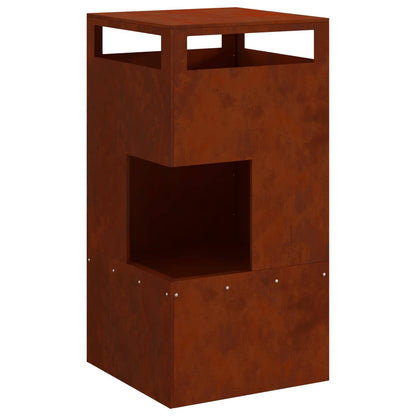 Focolare Marrone 50 x 50 x 100 cm Acciaio