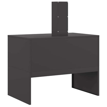 Focolare Nero 80 x 50 x 96 cm Acciaio laminato a freddo