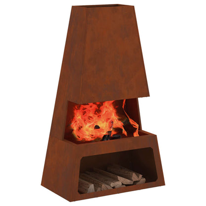 Focolare Marrone 60 x 35 x 100 cm