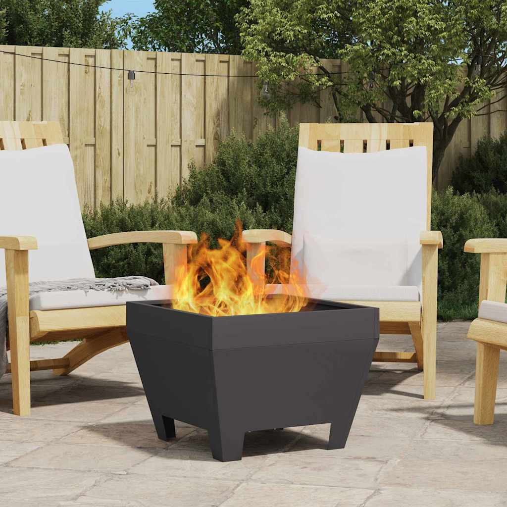 Focolare Nero 50 x 50 x 38 cm Acciaio