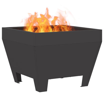 Focolare Nero 50 x 50 x 38 cm Acciaio