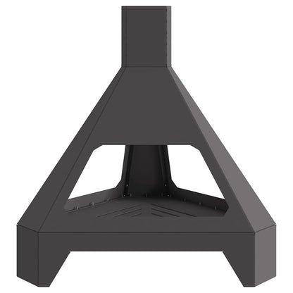 Focolare Nero 50 x 43 x 52 cm Acciaio