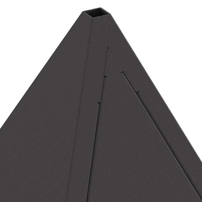 Focolare Nero 50 x 50 x 51 cm Acciaio