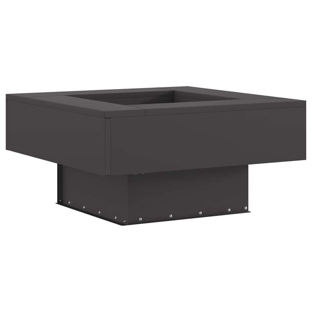 Focolare Nero 60 x 60 x 30 cm Acciaio