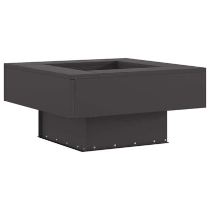 Focolare Nero 60 x 60 x 30 cm Acciaio