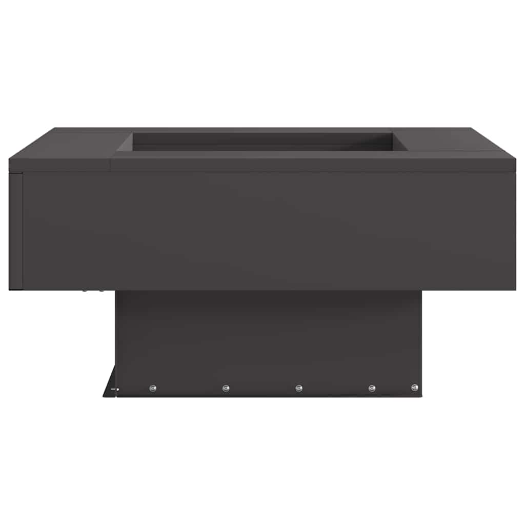 Focolare Nero 60 x 60 x 30 cm Acciaio