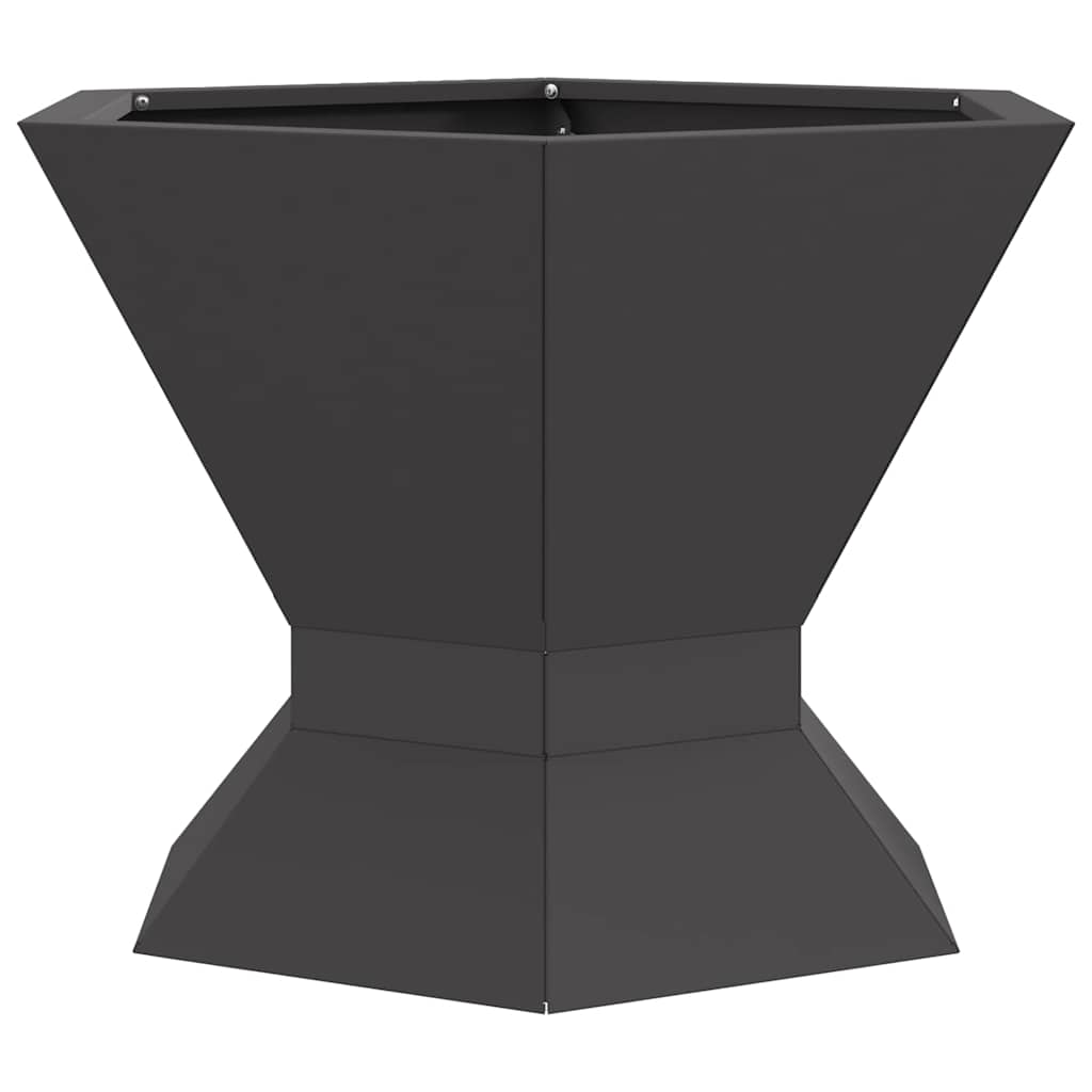 Focolare Nero 50 x 50 x 40 cm Acciaio