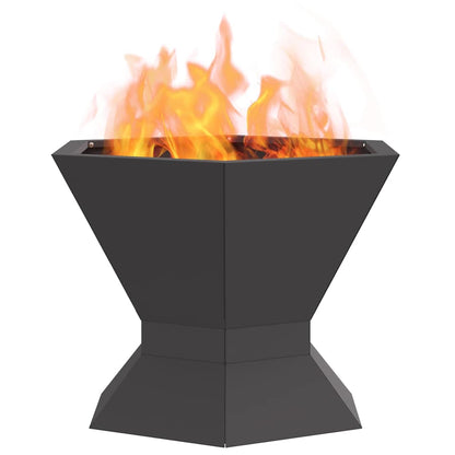 Focolare Nero 50 x 50 x 40 cm Acciaio
