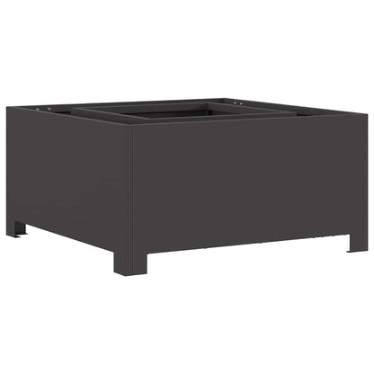 Focolare Nero 60 x 60 x 30 cm Acciaio