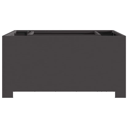 Focolare Nero 80 x 80 x 40 cm Acciaio