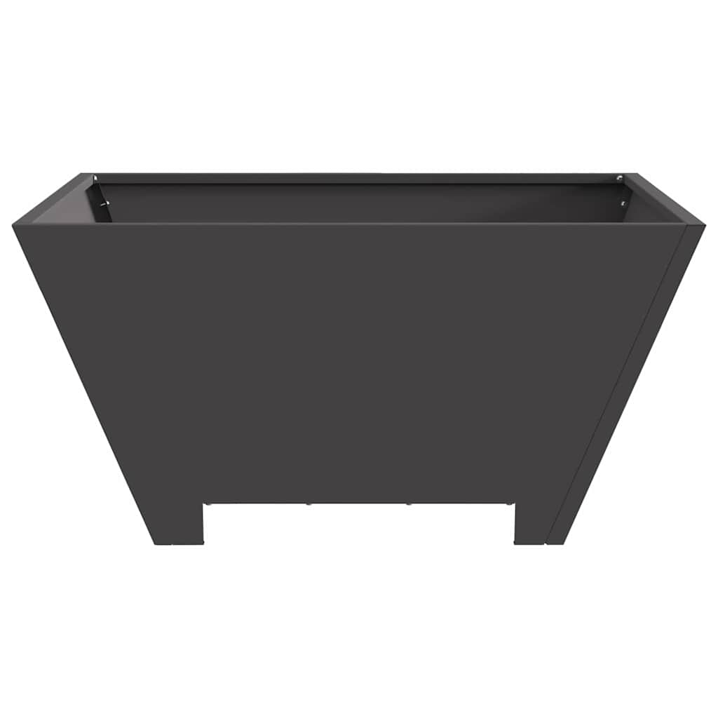 Focolare Nero 60 x 60 x 30 cm Acciaio