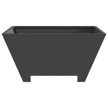 Focolare Nero 60 x 60 x 30 cm Acciaio
