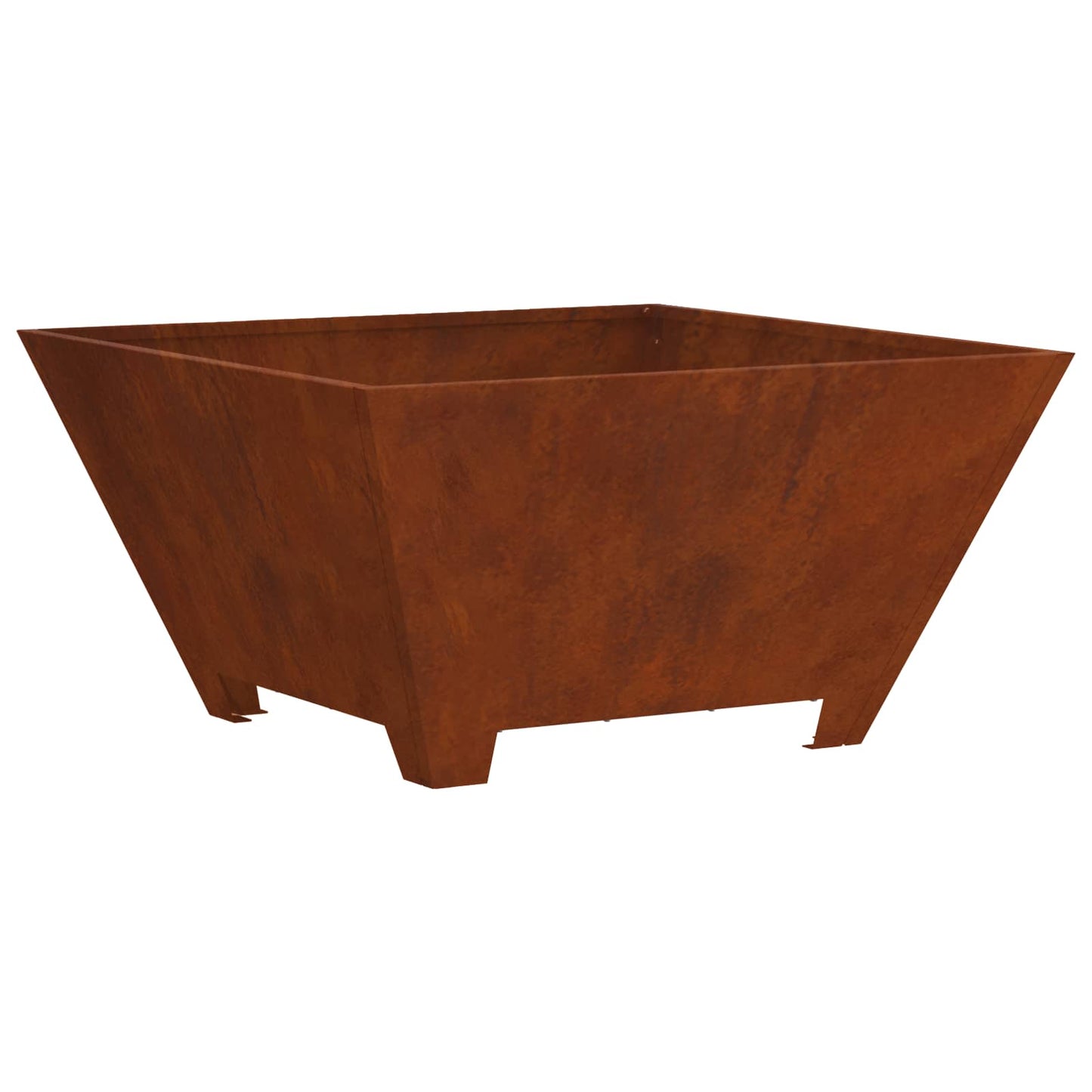 Focolare Marrone 60 x 60 x 30 cm Acciaio CorTen