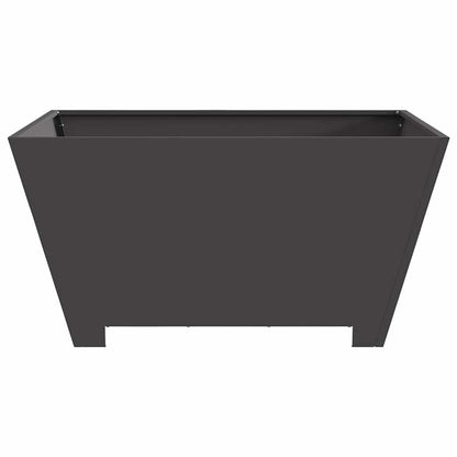 Focolare Nero 80 x 80 x 40 cm Acciaio