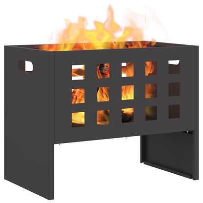 Focolare Nero 50 x 30 x 40 cm Acciaio