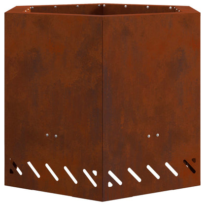 Focolare Senza Fumi Marrone 58 x 58 x 51 cm
