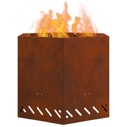 Focolare Senza Fumi Marrone 58 x 58 x 51 cm