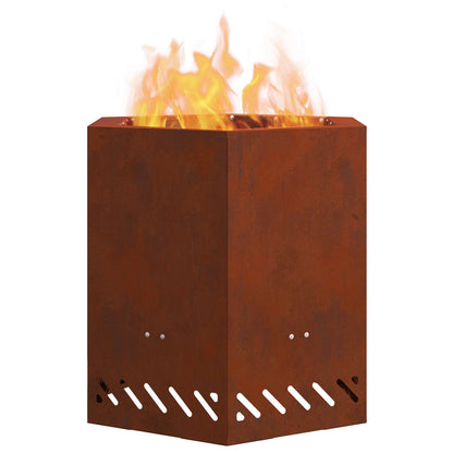 Focolare Senza Fumi Marrone 48 x 48 x 51 cm