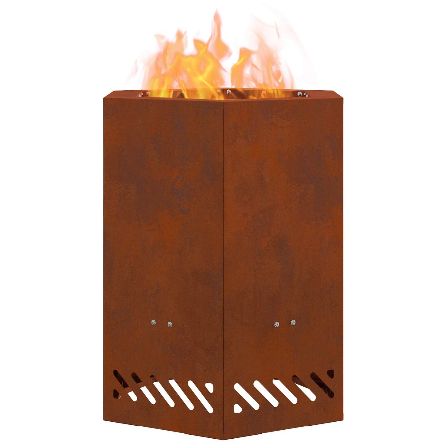 Focolare Senza Fumi Marrone 38 x 38 x 51 cm