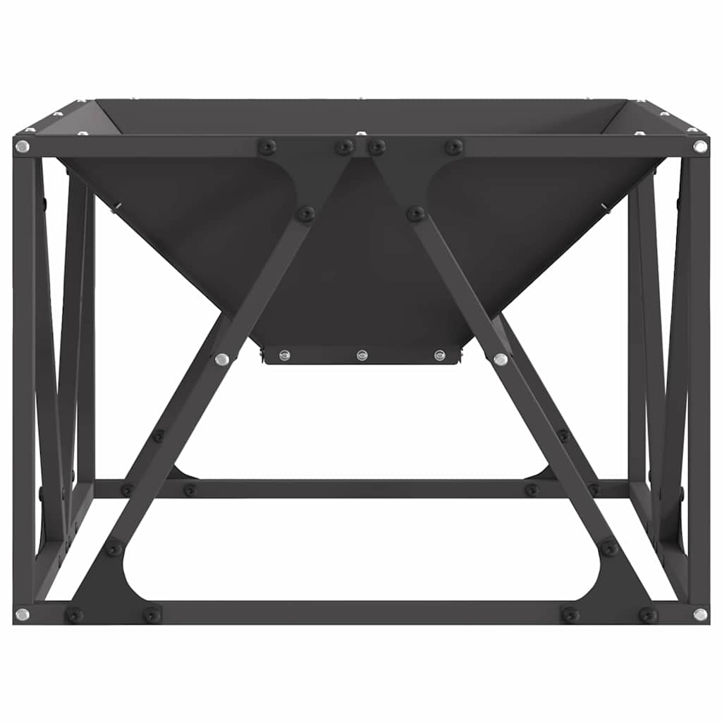Focolare Nero 50 x 50 x 35 cm Acciaio