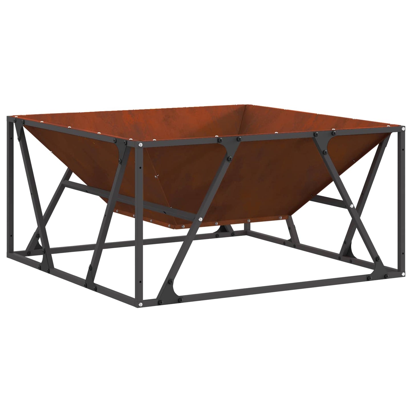 Focolare Marrone 80 x 80 x 40 cm