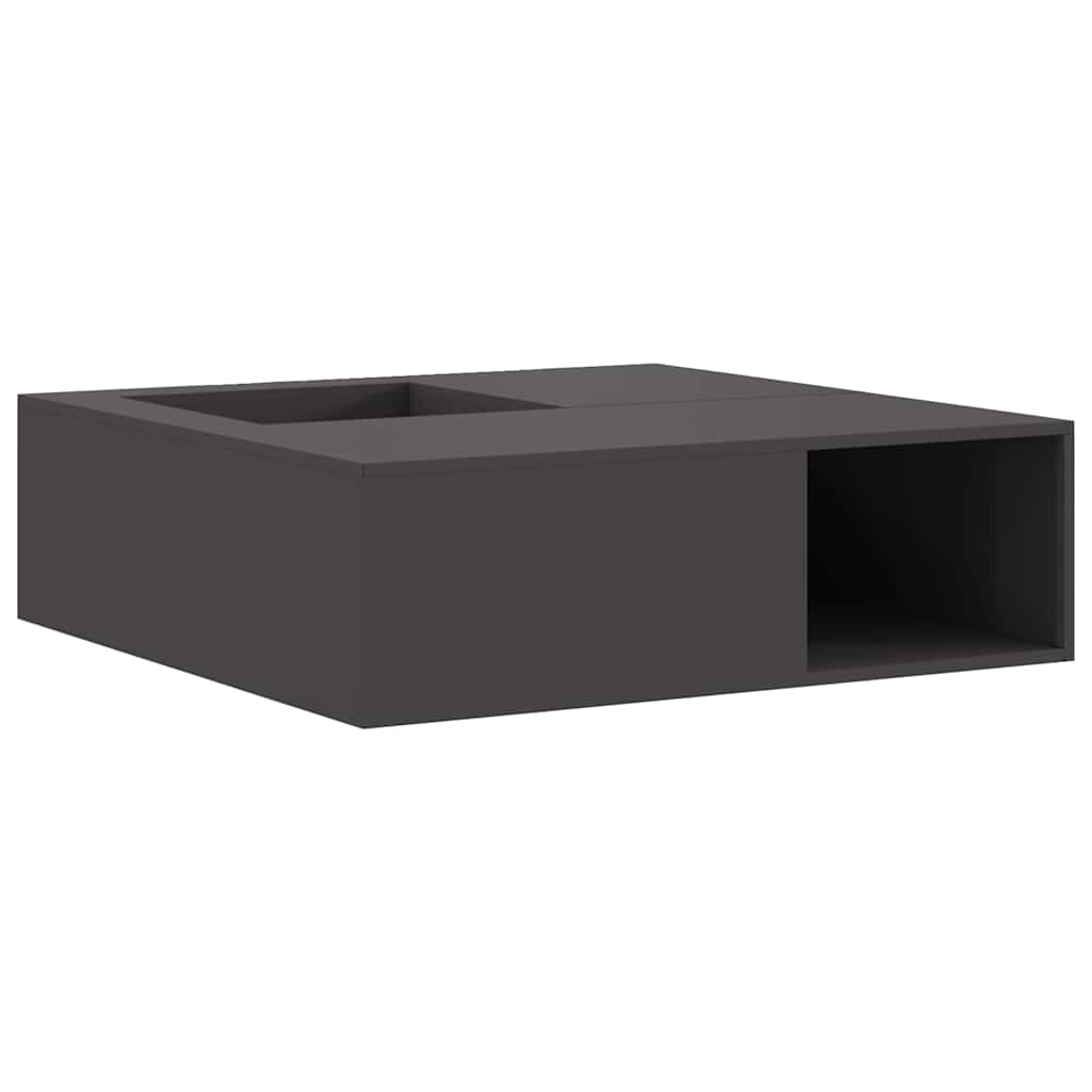 Focolare Nero 100 x 100 x 30 cm Acciaio