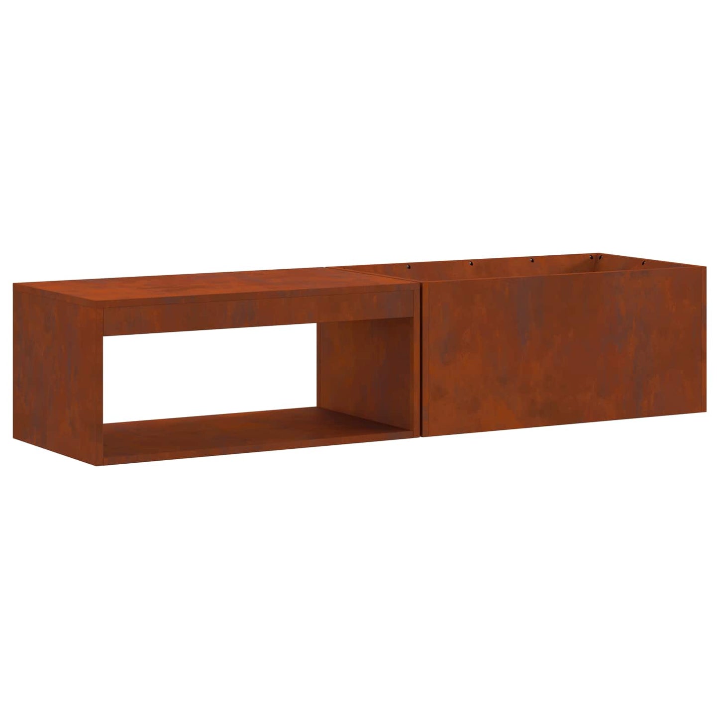Focolare Marrone 160 x 45 x 35 cm Acciaio