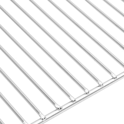 Griglia Argento 60 x 40 cm Acciaio inossidabile
