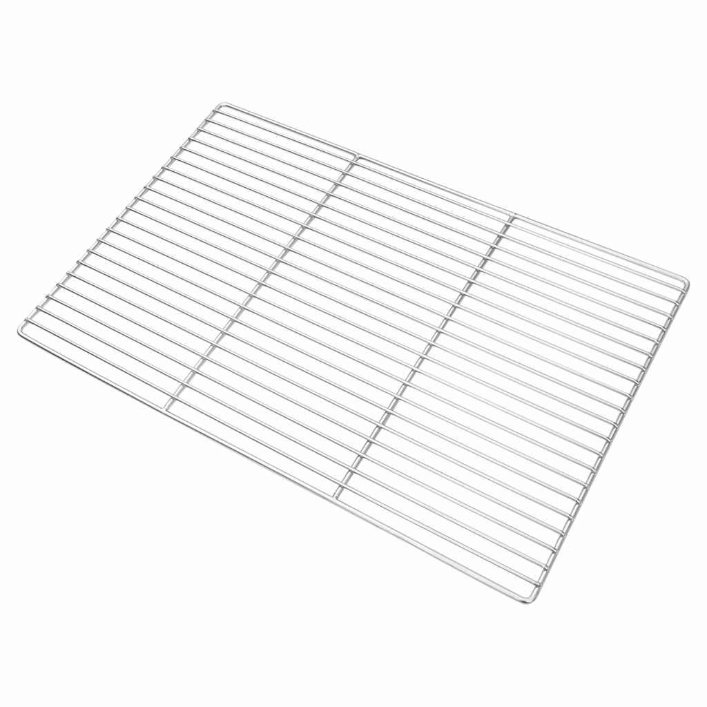 Griglia Argento 60 x 40 cm Acciaio inossidabile
