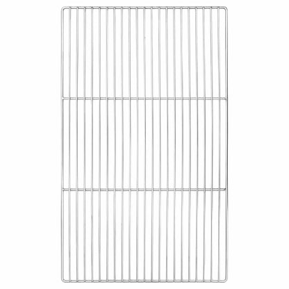 Griglia Argento 67 x 40 cm Acciaio inossidabile