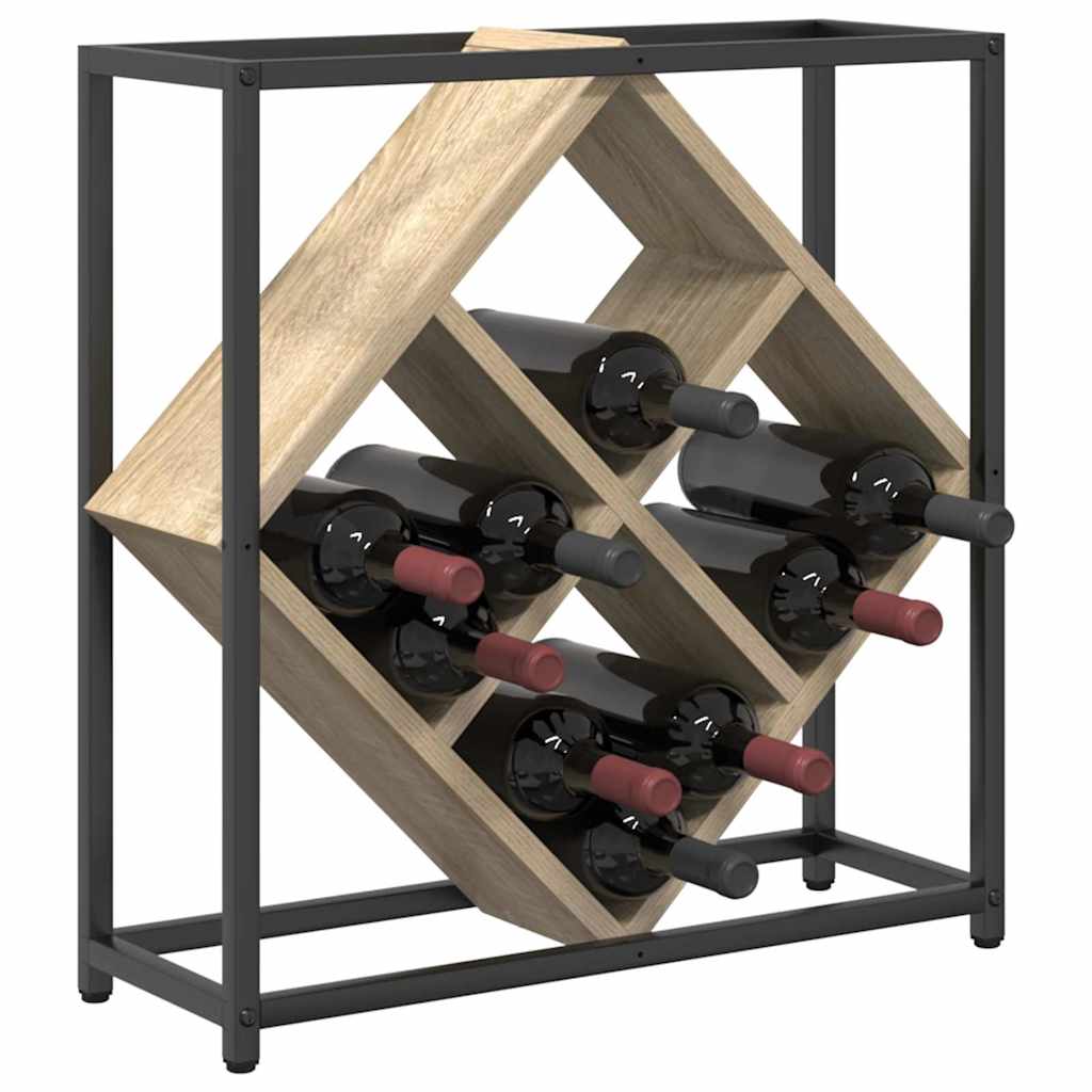Portabottiglie Rovere Sonoma 51 x 18 x 52,5 cm
