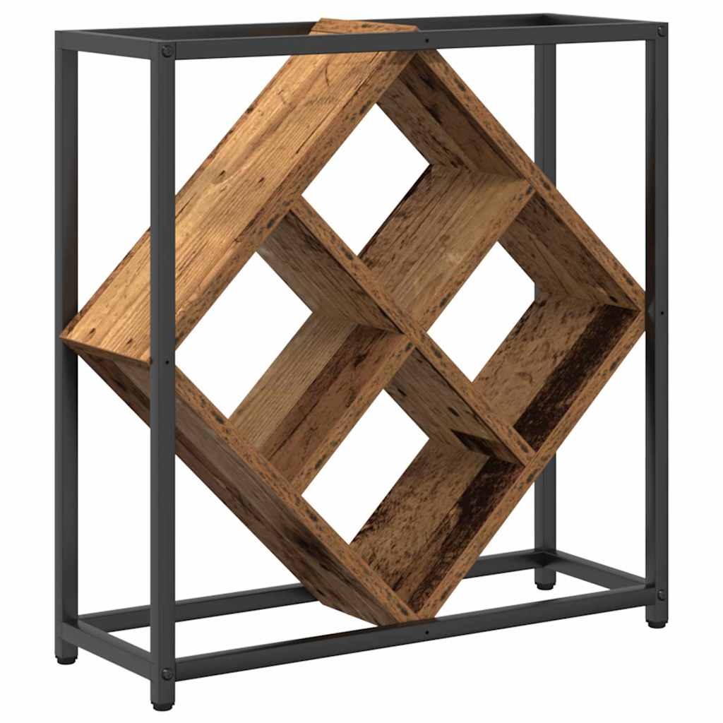 Portabottiglie Legno vecchio 51 x 18 x 52,5 cm