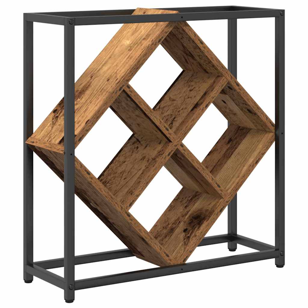 Portabottiglie Legno vecchio 51 x 18 x 52,5 cm