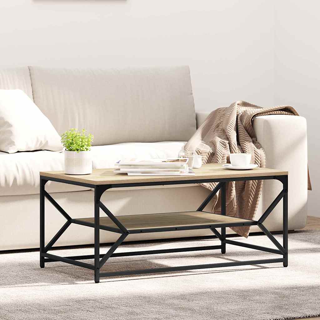 Tavolino da salotto Rovere Sonoma 90 x 50 x 40 cm